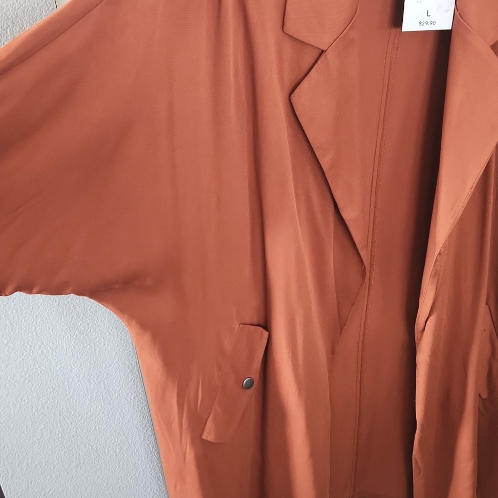 NWT F21 | Waterfall Utility Trench Jacket - Picture 6 of 6